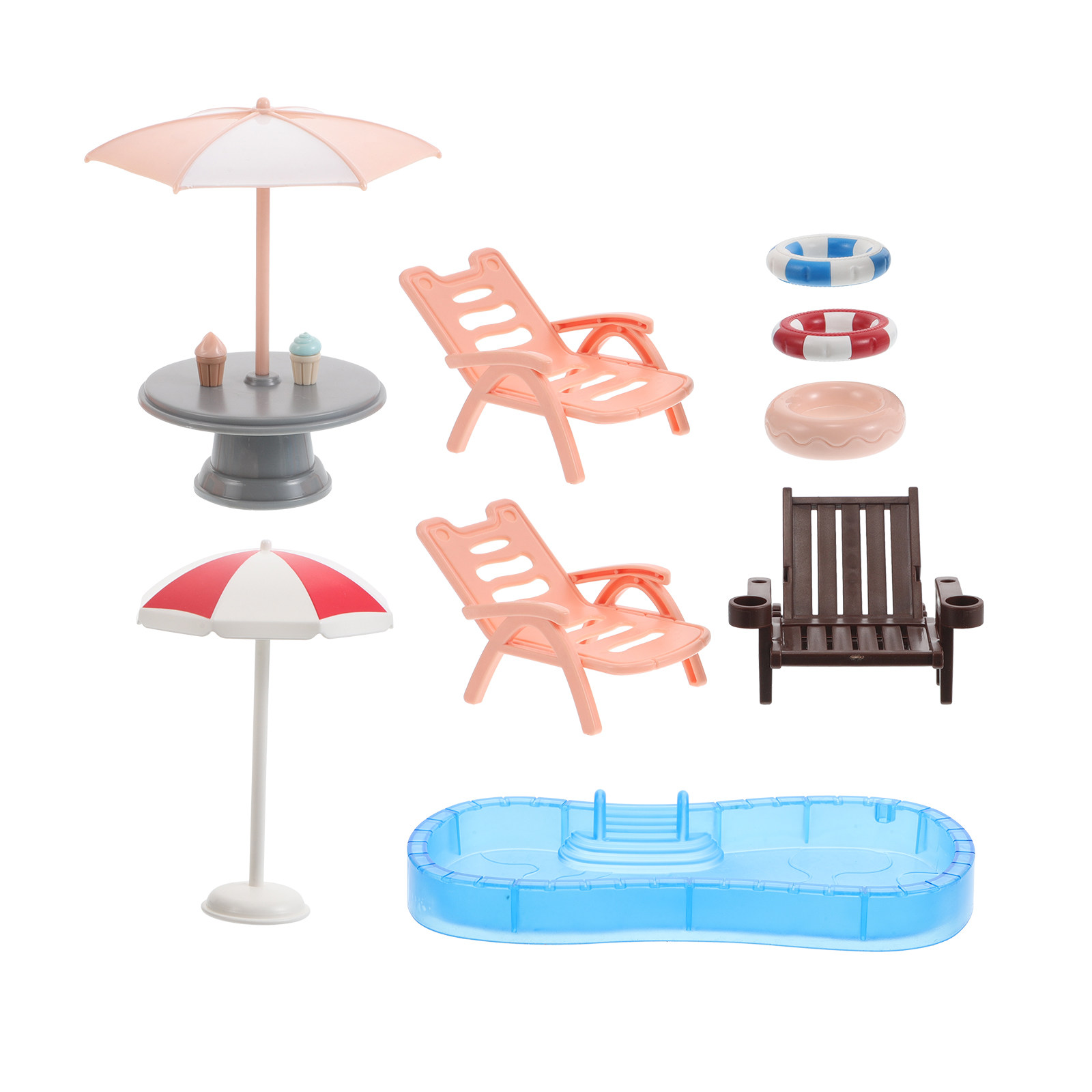 Set di Piscina in Miniatura pe - Kids Outdoor Furniture Set recensione e prezzo