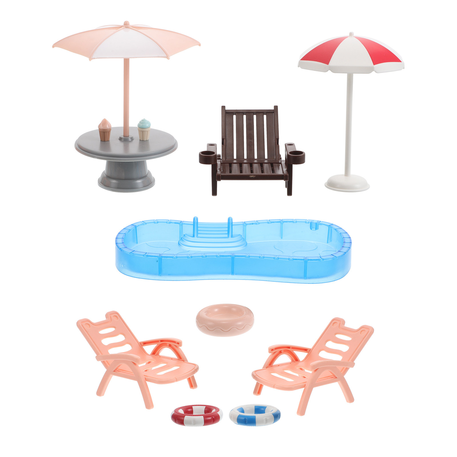 Set di Piscina in Miniatura pe - Kids Outdoor Furniture Set recensione e prezzo